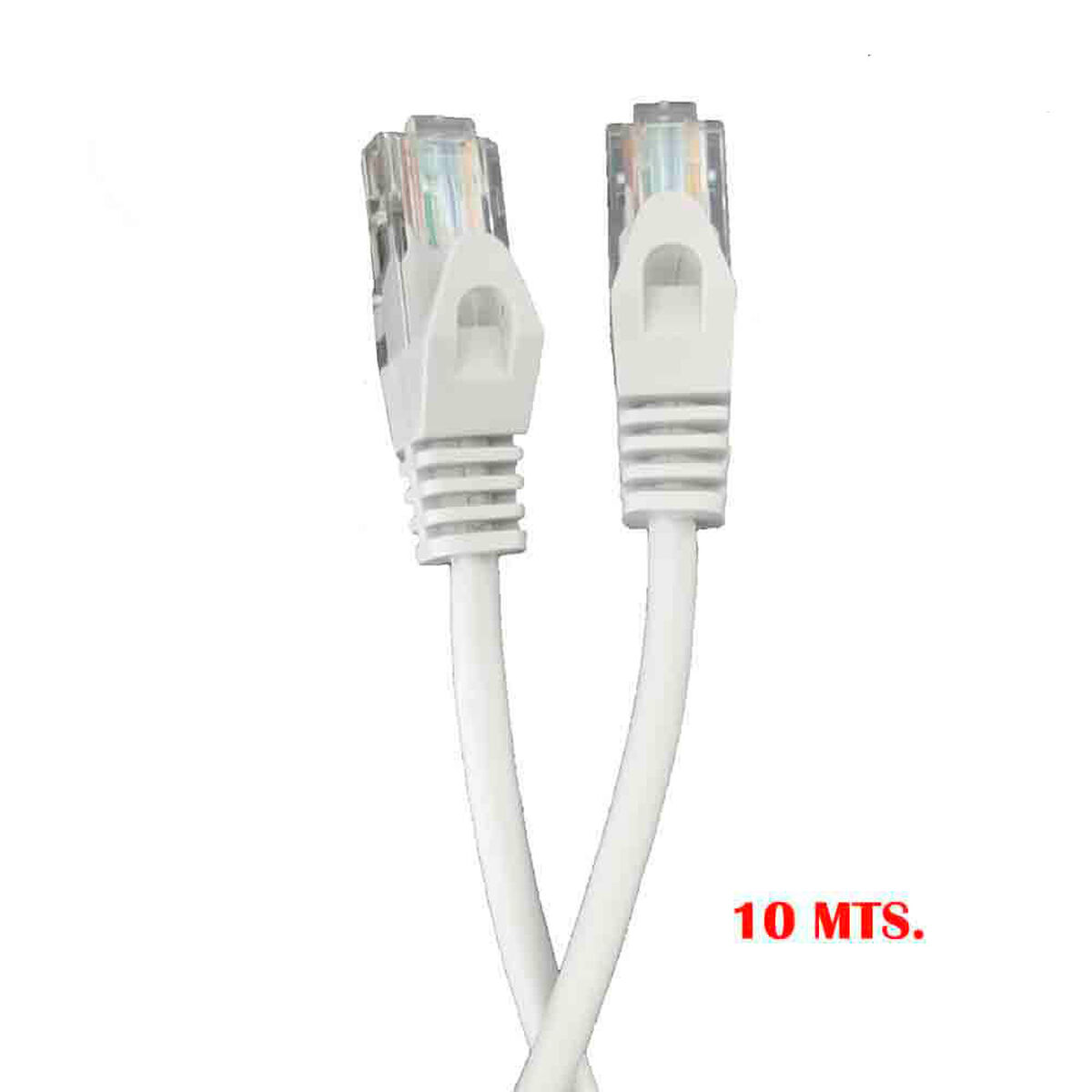 Nätkabel UTP Styv Kategori 5e EDM 56022 Vit Grå - 4