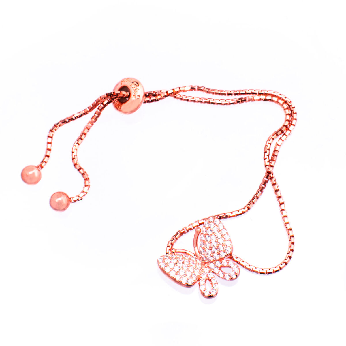 Armband Folli Follie 3B17S049RC Rosa 12 cm - 2