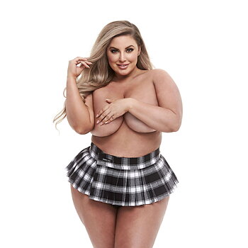 Erotiskt Kostym Teacher’s Pet School Girl Svart Queen size