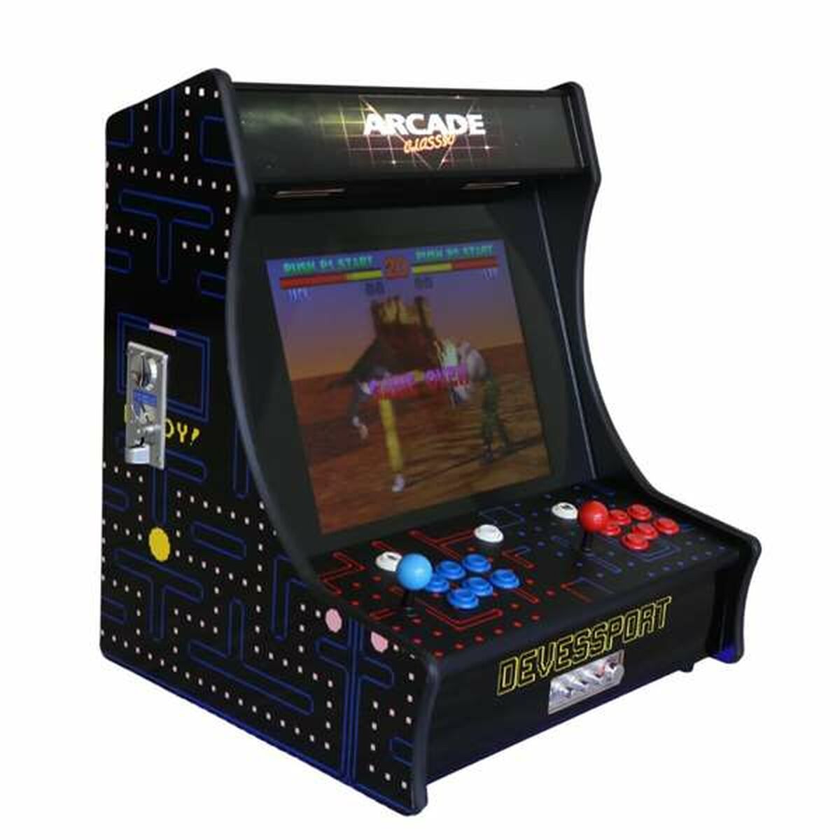 Arkadmaskin Pacman 19" Retro 66 x 55 x 48 cm