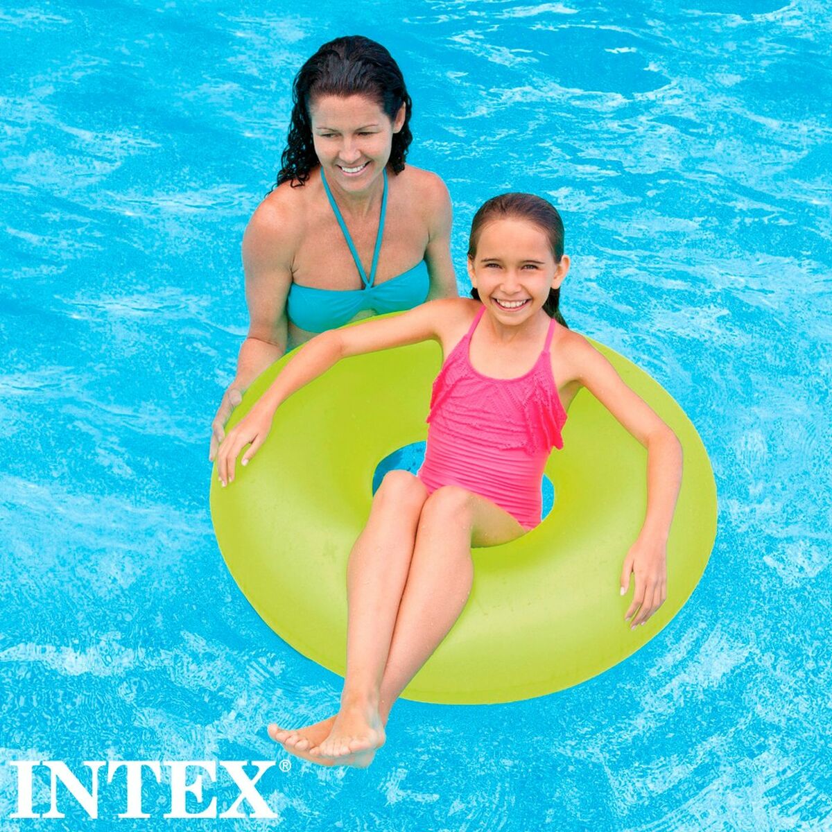 Badring Donut Intex Neon 91 x 91 cm (24 antal) - 11