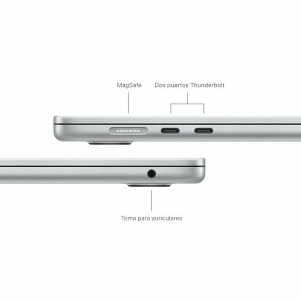 Bärbar dator Apple MRYQ3Y/A 15,3" M3 8 GB RAM 512 GB SSD - 7