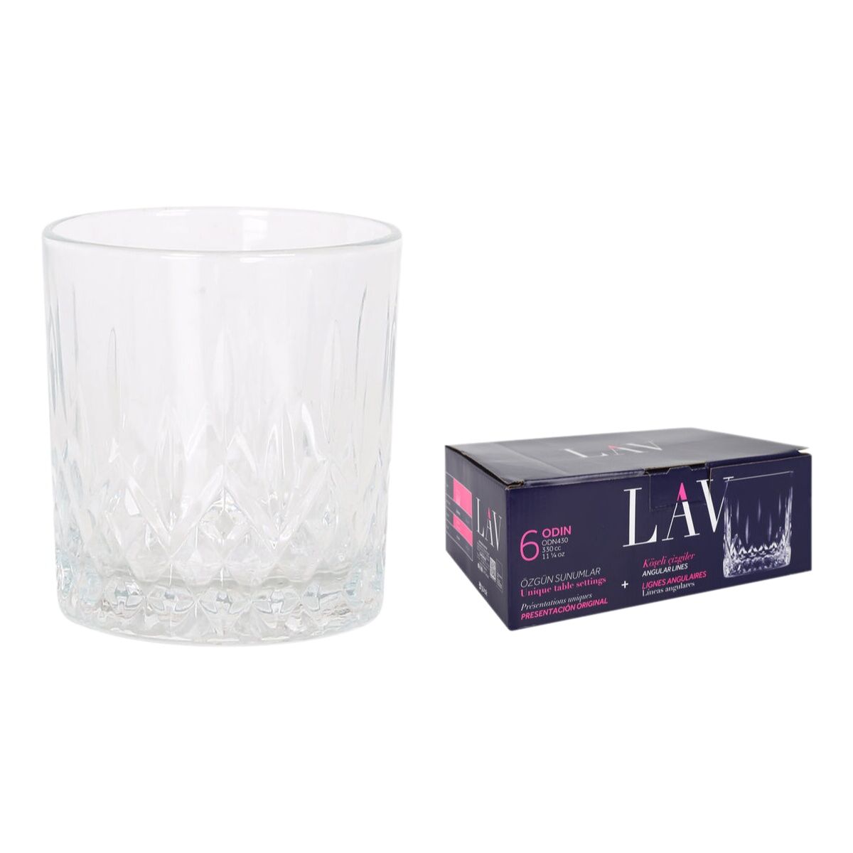 Glasset LAV Odin 6 Delar (4 antal) - 2