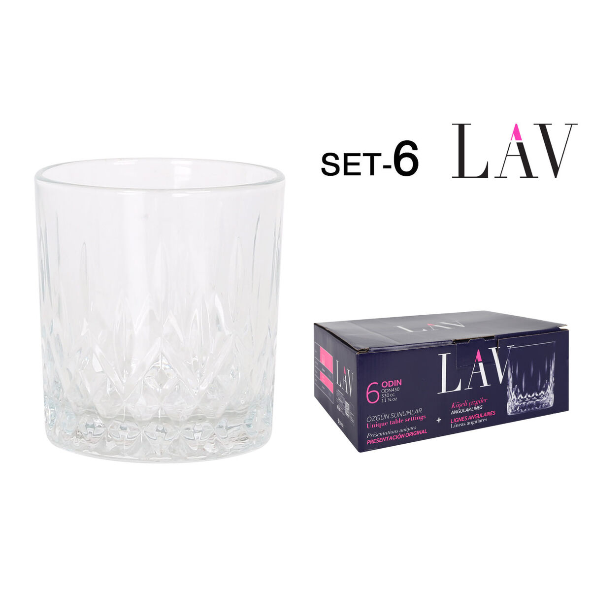 Glasset LAV Odin 6 Delar (4 antal) - 3