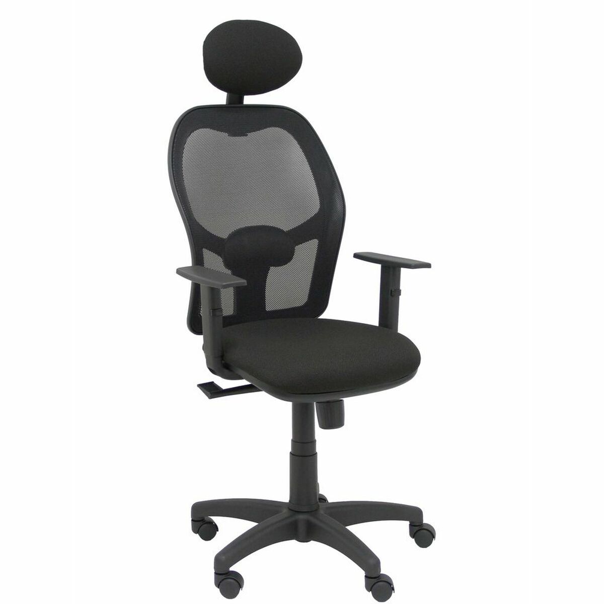 Kontorsstol med nackstöd Alocén Piqueras y Crespo B10CRNC Svart - 3