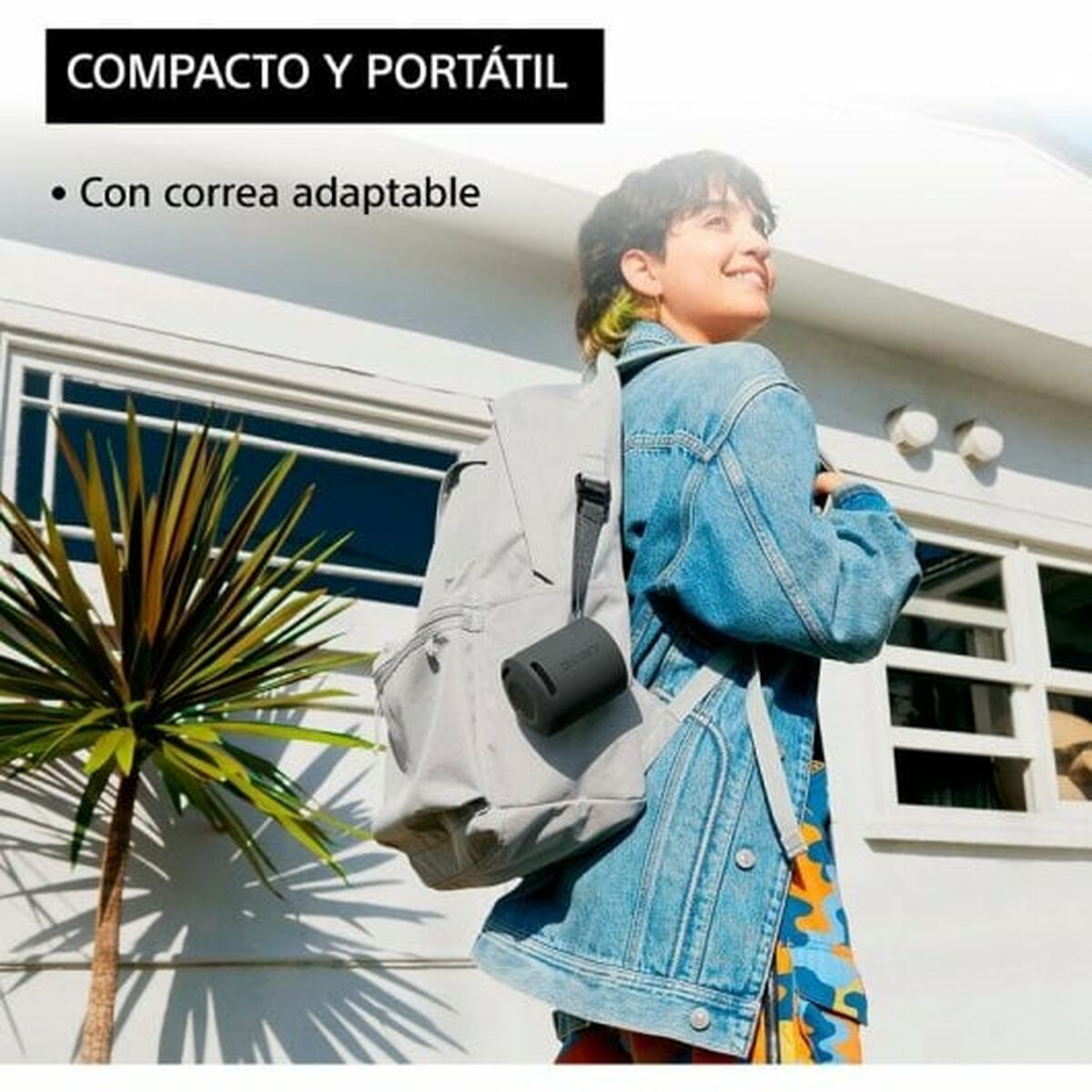 Bärbar Bluetooth Högtalare Sony SRSXB100L Blå - 3