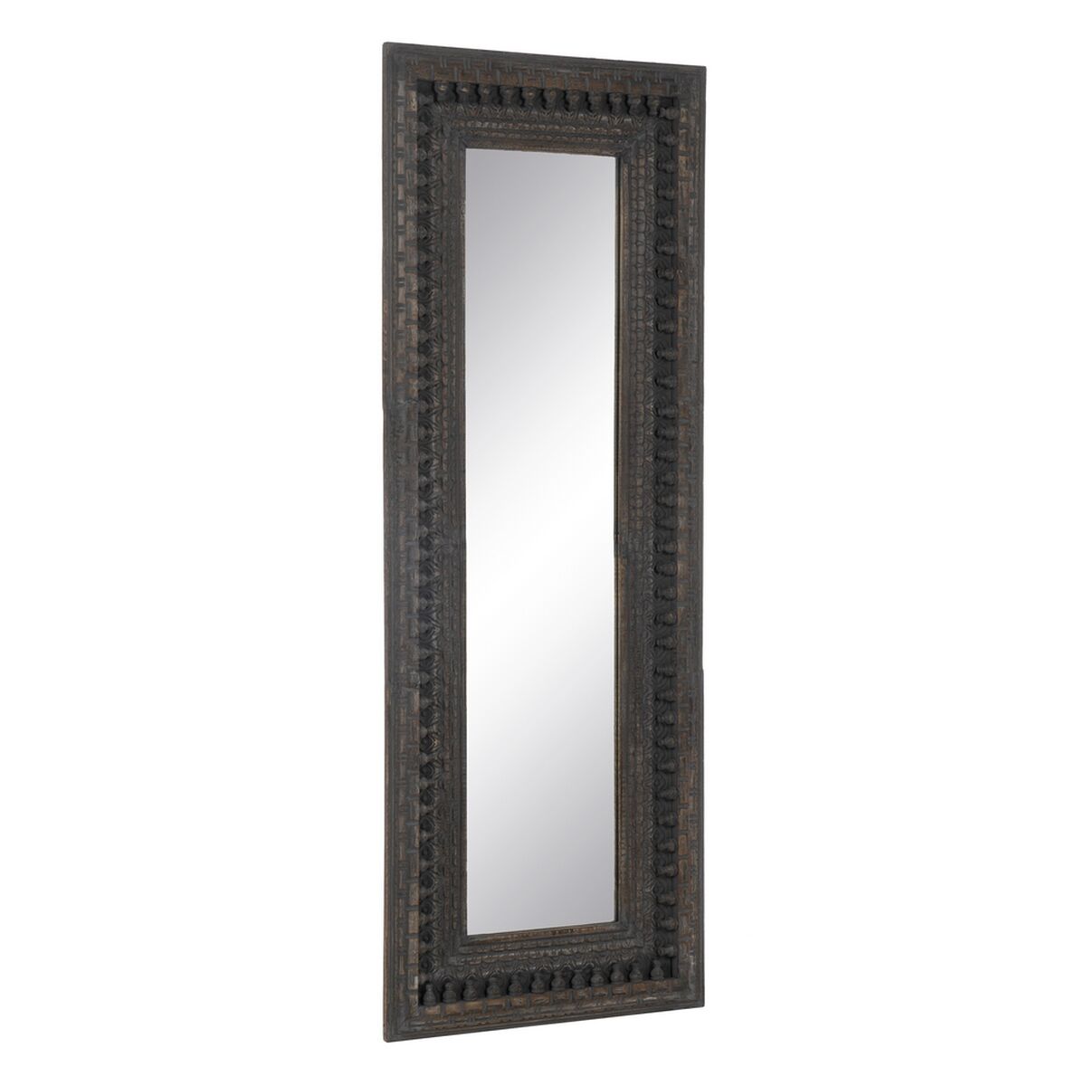 Garderobsspeglar Mörkbrun Vertikalt 67,3 x 5,1 x 176,5 cm