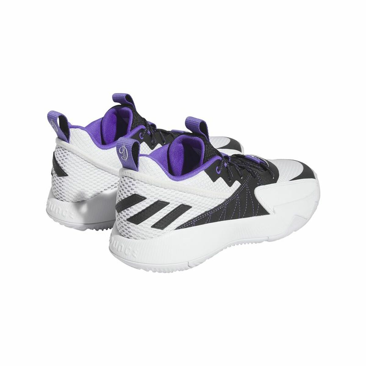 Basketskor, Vuxen Adidas Dame Certified Vit - 5