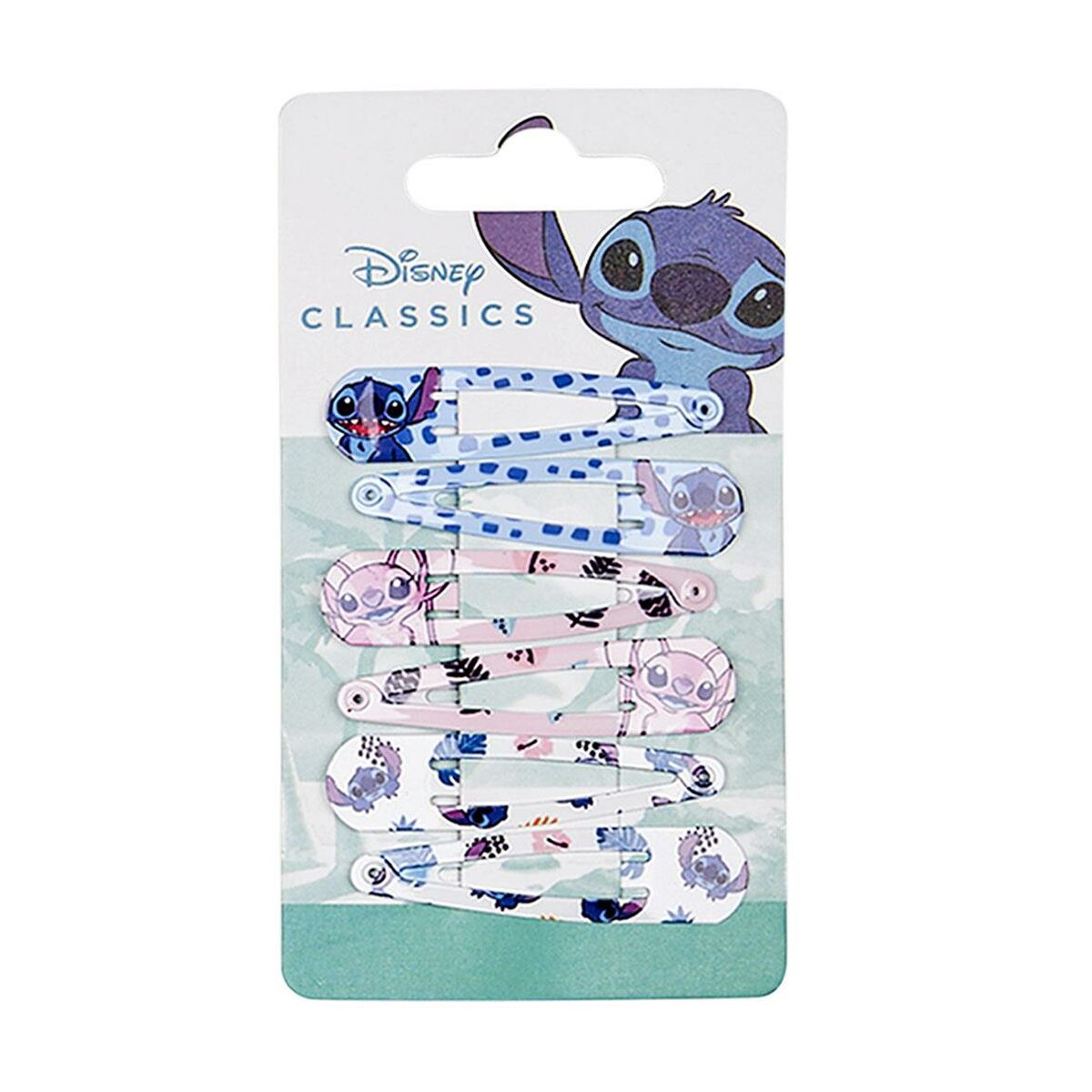 Hårklämmor Disney Multicolour 6 Delar