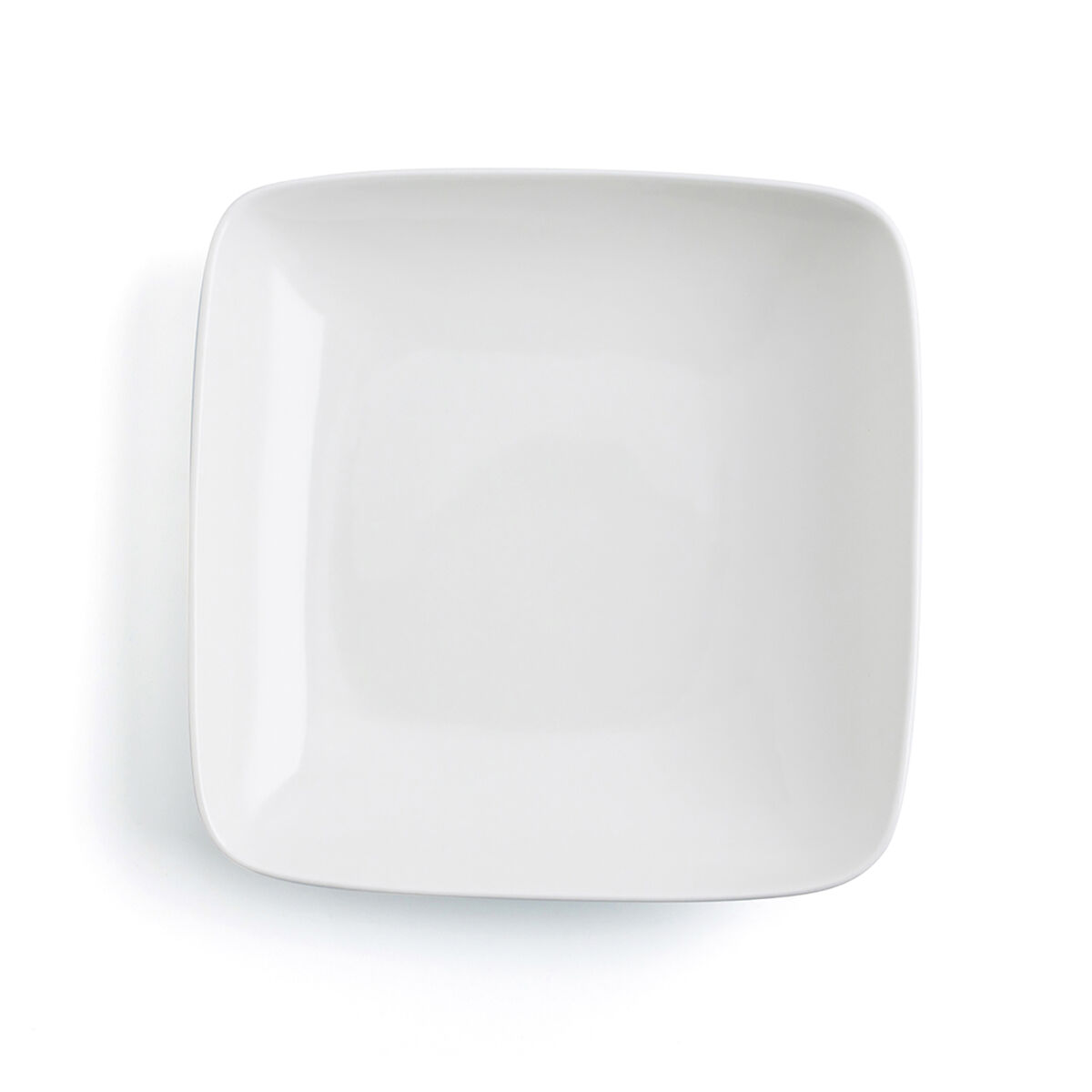 Djup tallrik Ariane Vital Fyrkantig Keramik Vit (Ø 21 cm) (6 antal) - 3