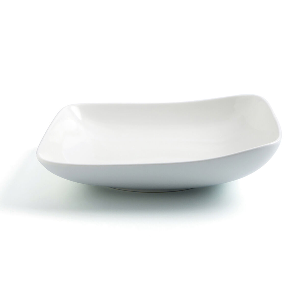 Djup tallrik Ariane Vital Fyrkantig Keramik Vit (Ø 21 cm) (6 antal) - 8
