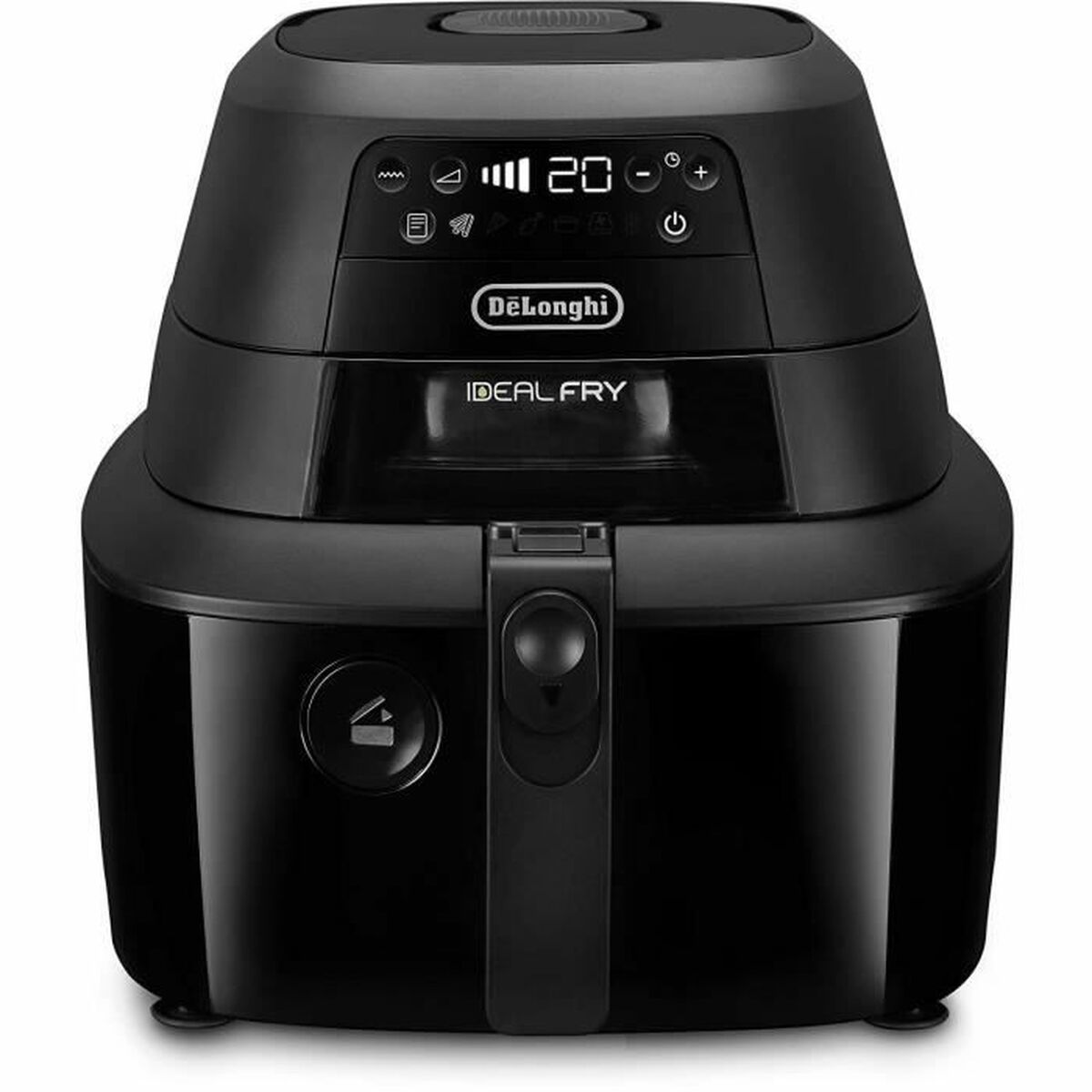 Luftfritös DeLonghi Svart 1400 W 1,25 kg