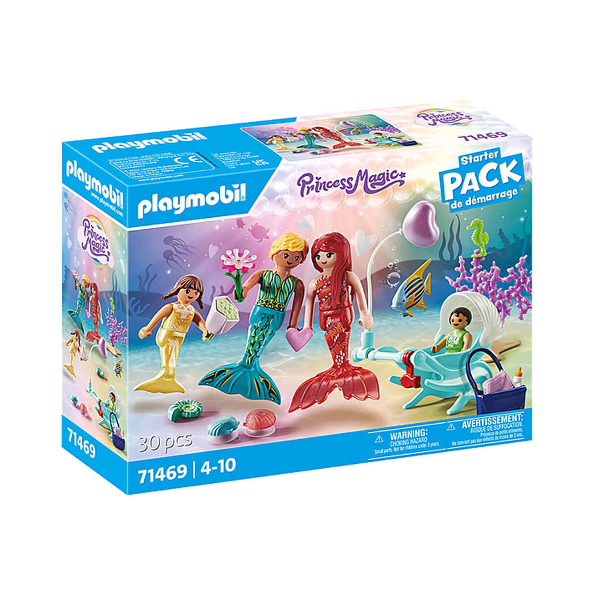 Playset Playmobil Princess Magic Sjöjungfru 30 Delar