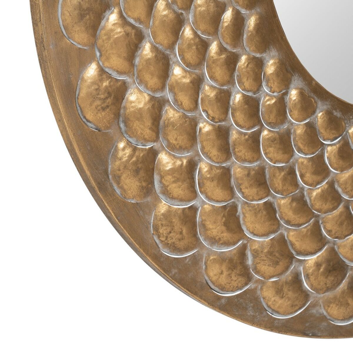 Väggspegel Gyllene 100 x 3 x 100 cm - 3