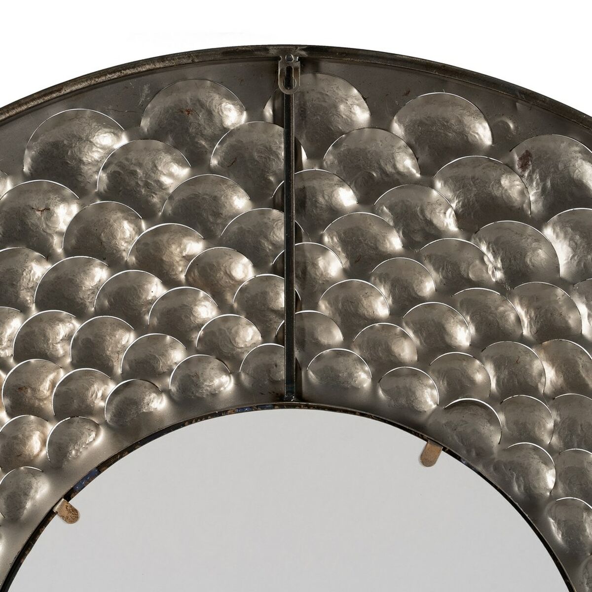 Väggspegel Gyllene 100 x 3 x 100 cm - 2