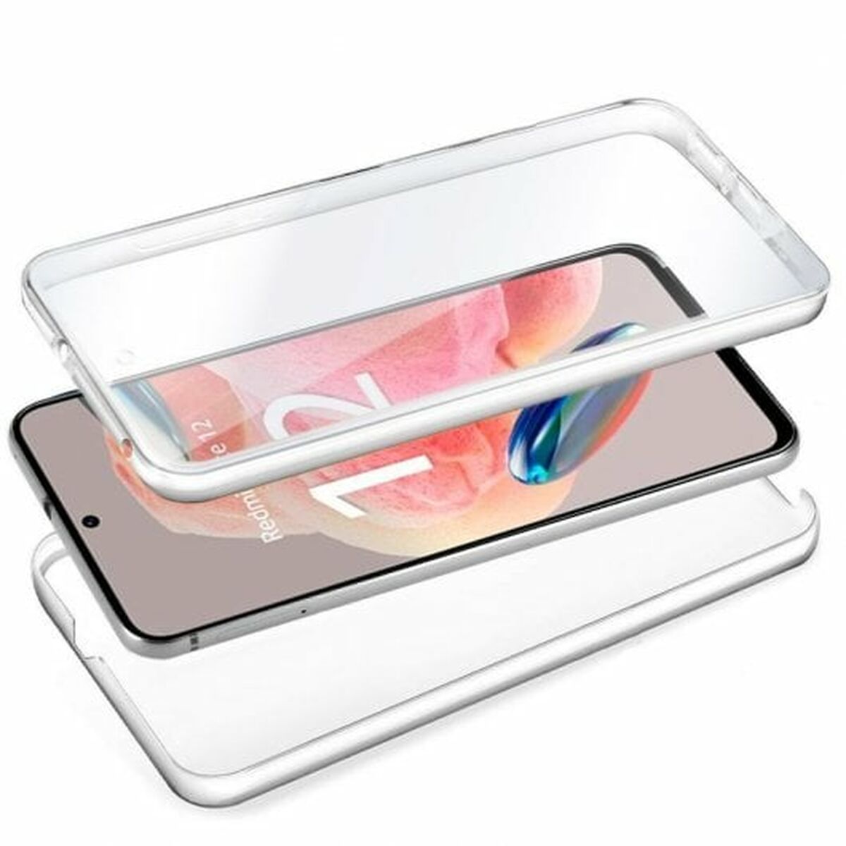 Mobilfodral Cool Redmi Note 12 Transparent Xiaomi - 3