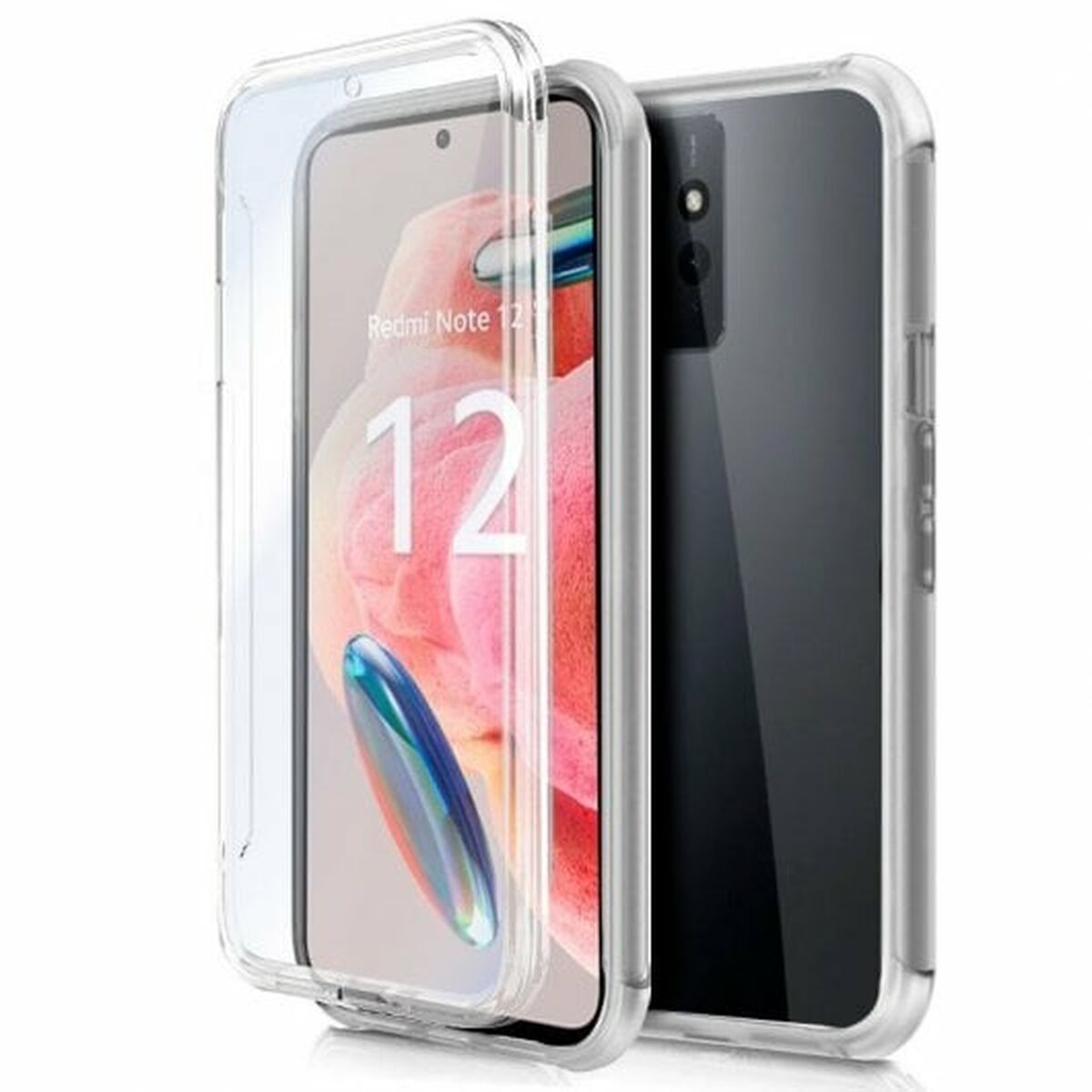 Mobilfodral Cool Redmi Note 12 Transparent Xiaomi