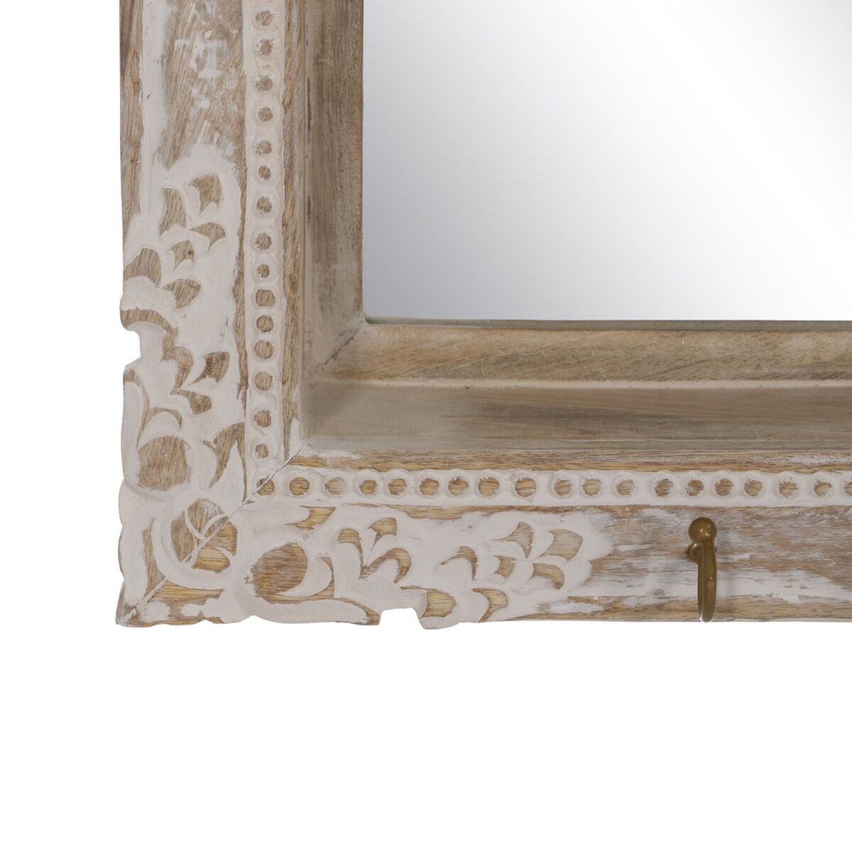 Väggspegel Vit Beige Vertikalt 61 x 10,79 x 38 cm - 6