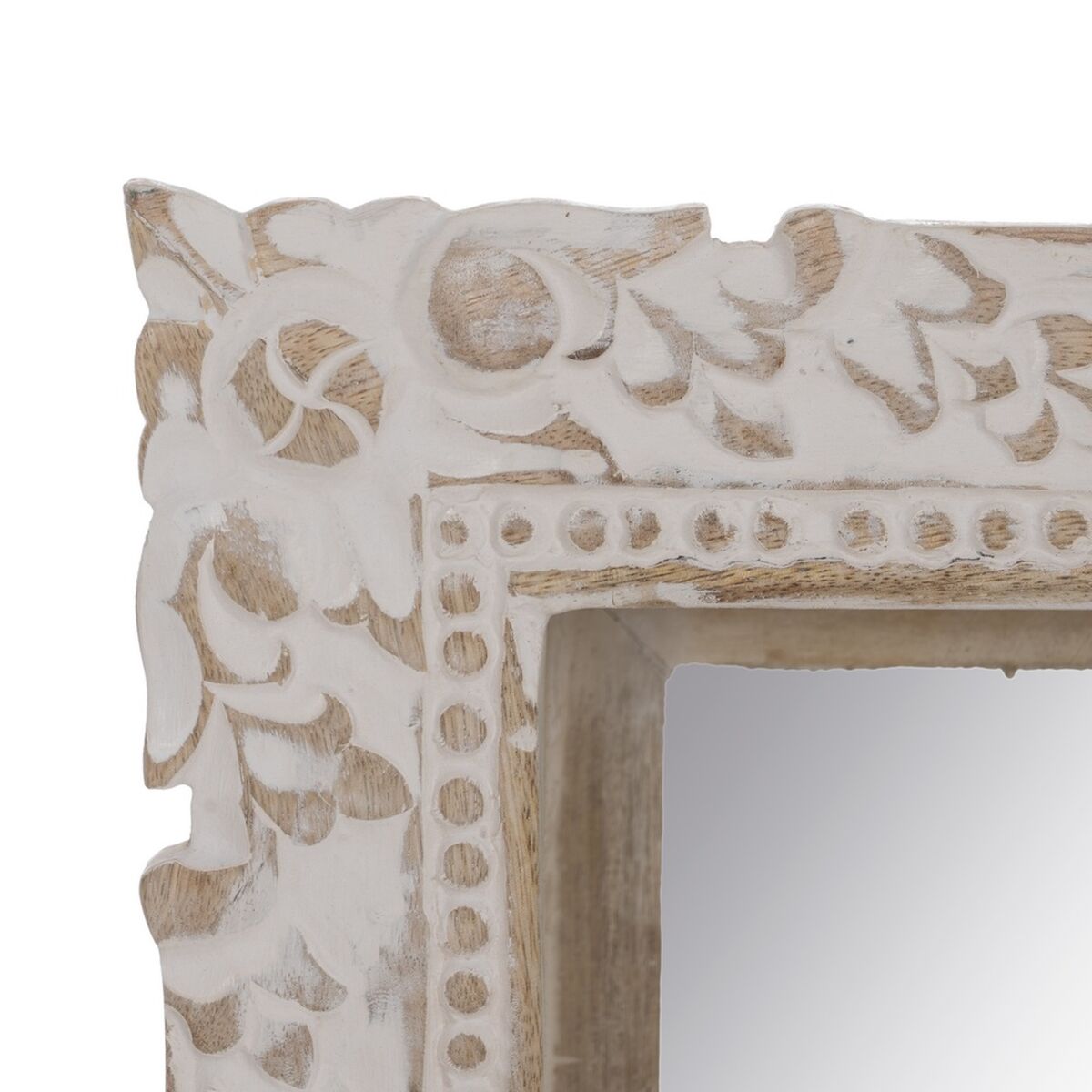 Väggspegel Vit Beige Vertikalt 61 x 10,79 x 38 cm - 3
