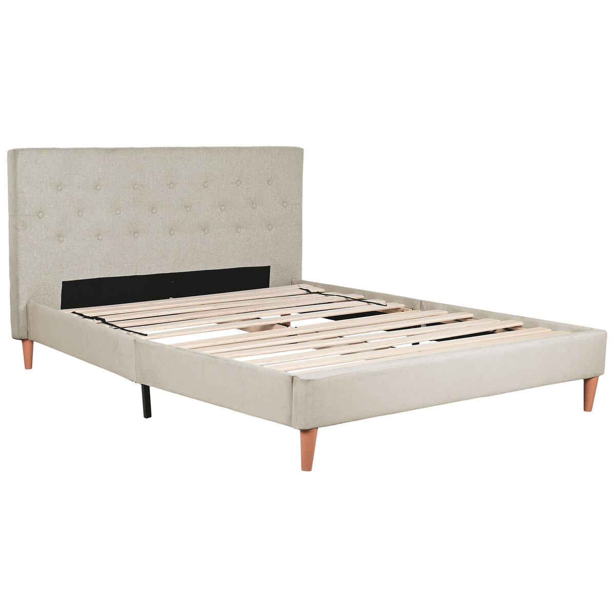Säng Home ESPRIT Beige 170 X 219 X 104 CM