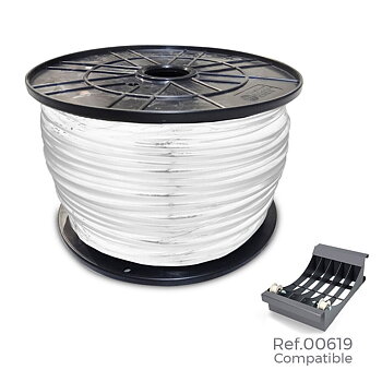 Parallel interfacekabel Sediles 28978 3 x 1,5 mm Vit 200 m Ø 400 x 200 mm