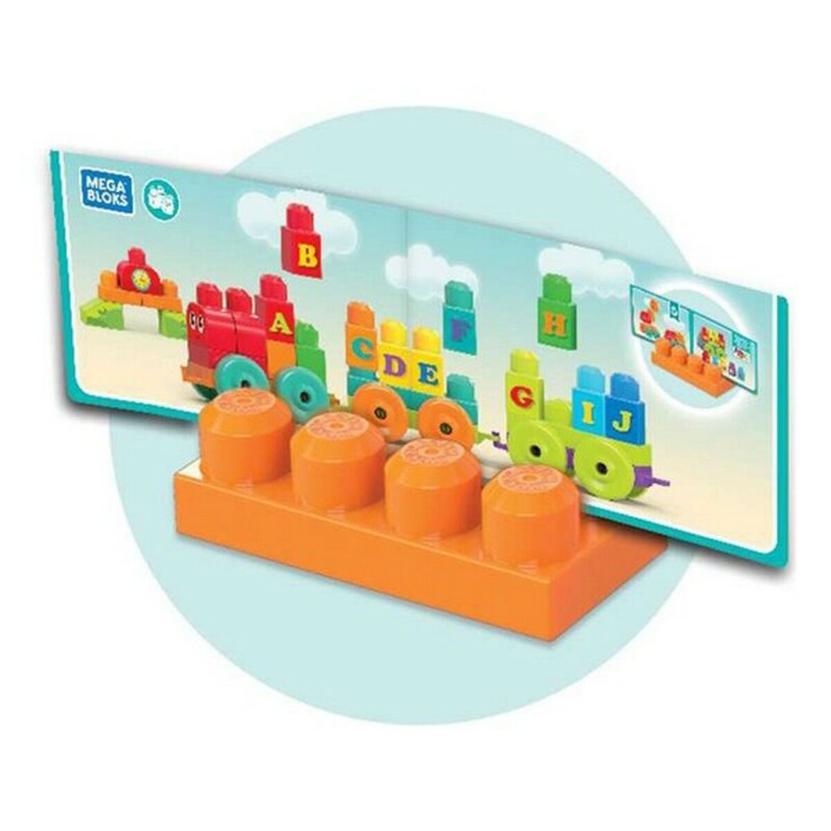 Pigg-musiktåg Mattel ABC Fisher Price med ljud - 7