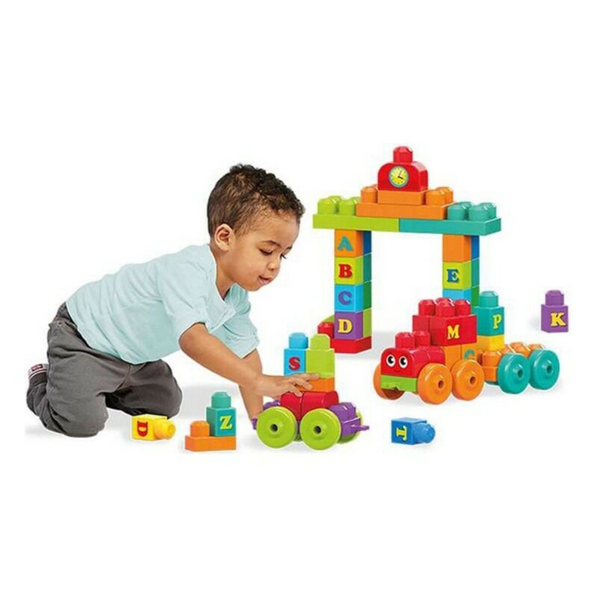 Pigg-musiktåg Mattel ABC Fisher Price med ljud - 4