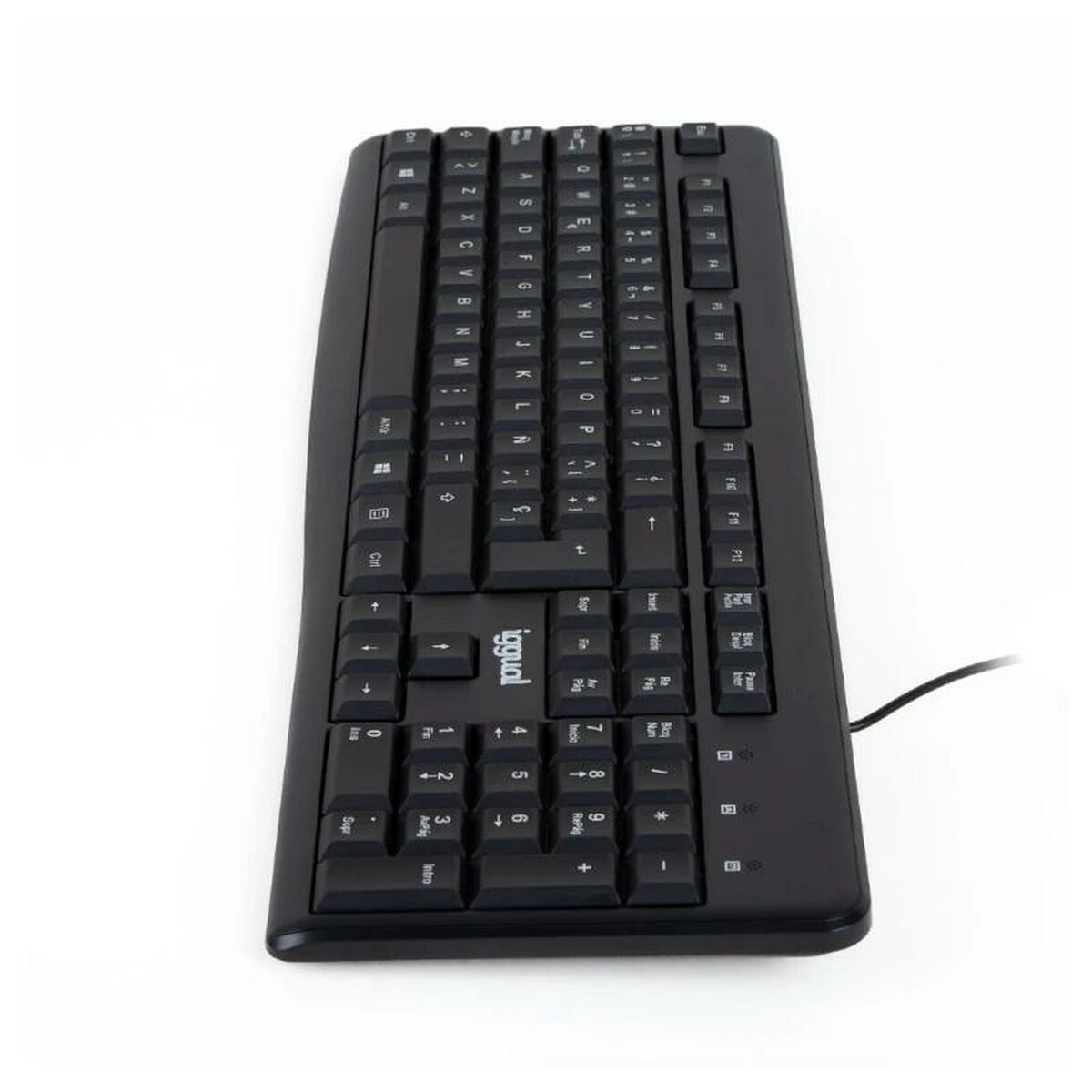 Tangentbord iggual CK-BASIC2-105T Qwerty Spanska - 3