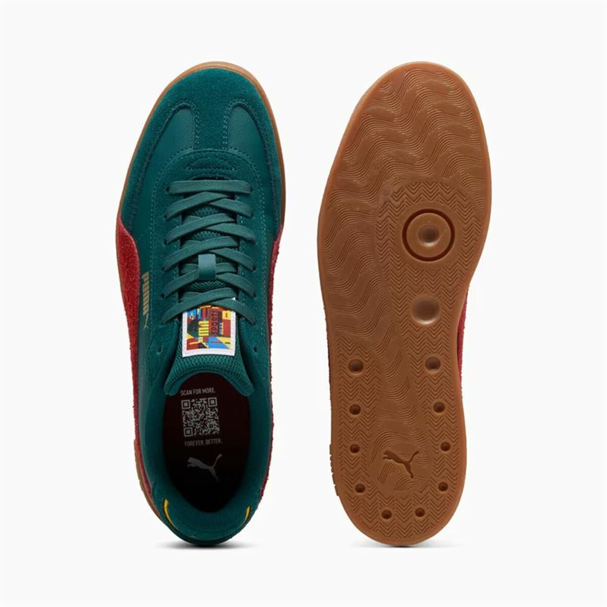 Sportskor Casual Herr Puma Puma Club II Era Year Of Sports Grön Aquamarine - 3