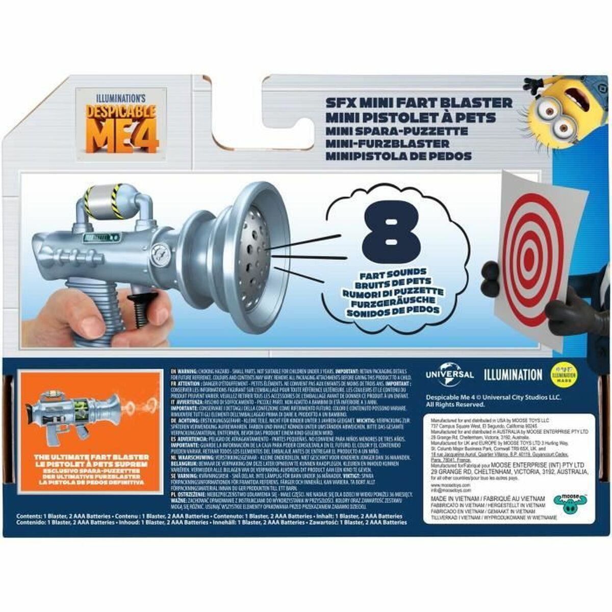 Tillbehör till dockhus Moose Toys Mini Pistola a Prouts - Mi Villano Favorito 4 - 3