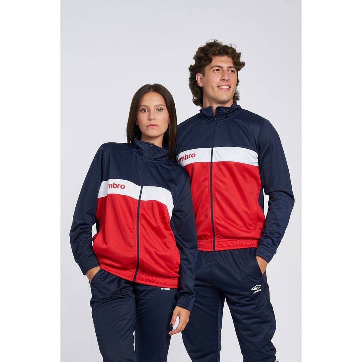 Träningsjacka Herr Umbro FW 66214U LKE Marinblå - 4