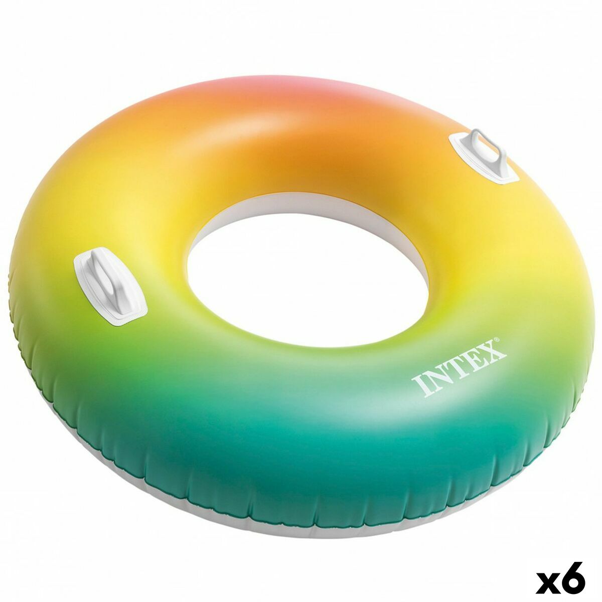 Uppblåsbart hjul Intex Nedbruten Ø 122 cm 122 x 122 cm (6 antal) - 4