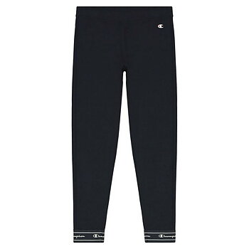 Sport-leggings, Dam Champion Crop Logo Tape W Mörkblå