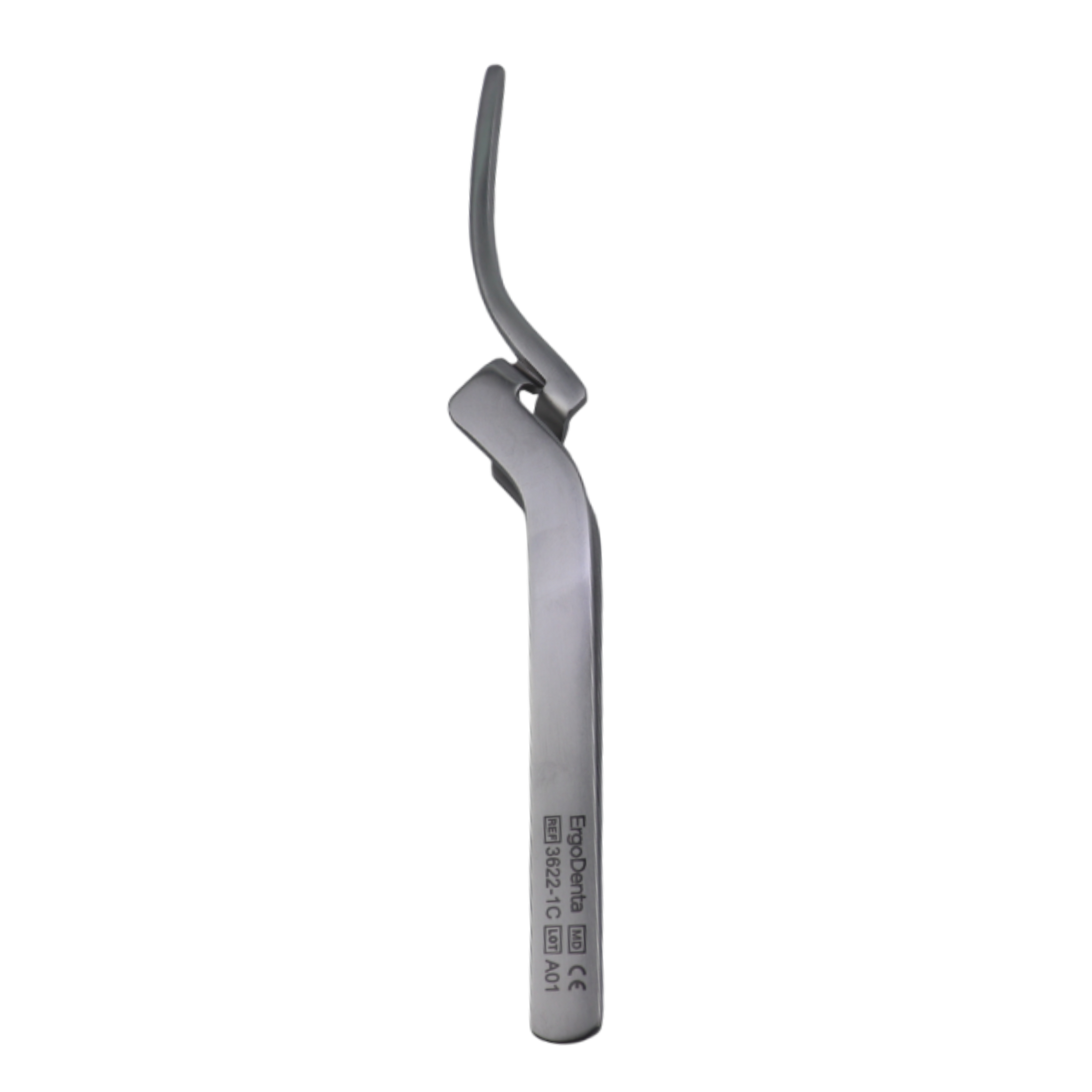 Miller Tweezer, Serrated, Curved, 16cm - 2