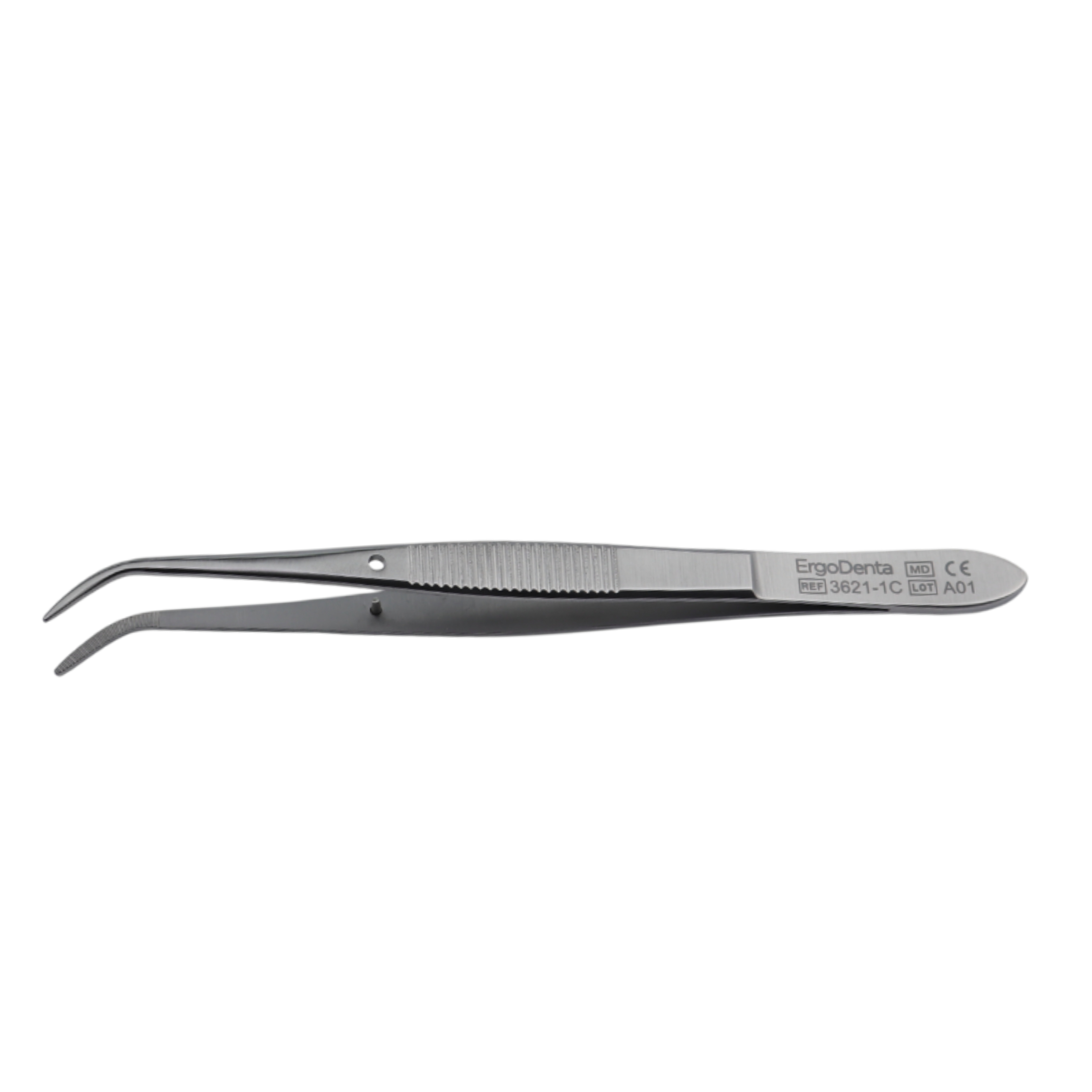 Perry Tweezer, Curved, 13cm - 3