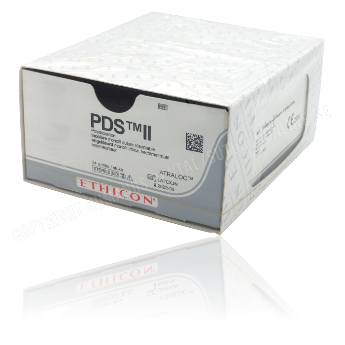 PDS II suture 4-0, W9131H, MH-1 70 cm purple - Suture Online