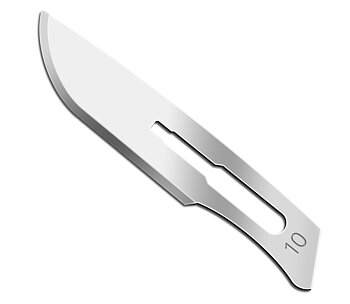 Surgical blade Nr 10