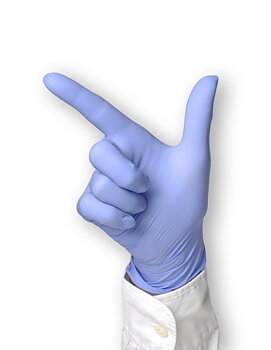 Examination gloves Nitrile size L, 200 pcs