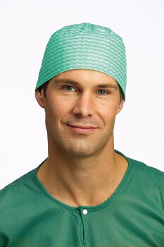BARRIER® Surgical Cap Jack green, 100 st, Mölnlycke