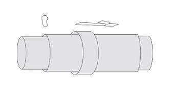 BARRIER® Tube / camera drape 8 x 120 cm, 30 pcs, Mölnlycke 