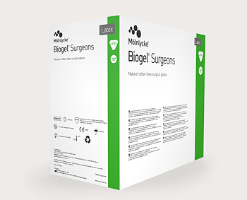  Biogel Surgeons powder-free surgical glove 7, 50 pairs