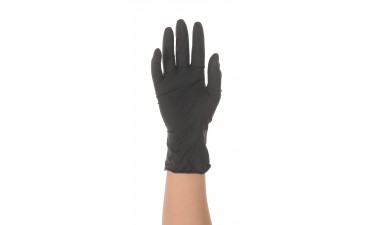 Examination gloves black, L, 100 pcs  - 2