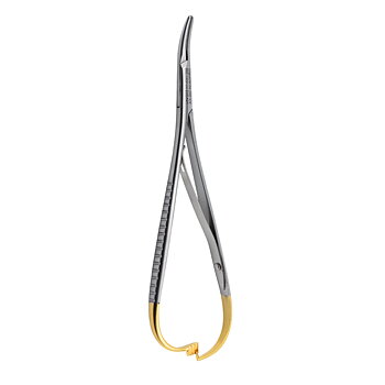 Mathieu Needle Holder, Curved, 17cm, TC