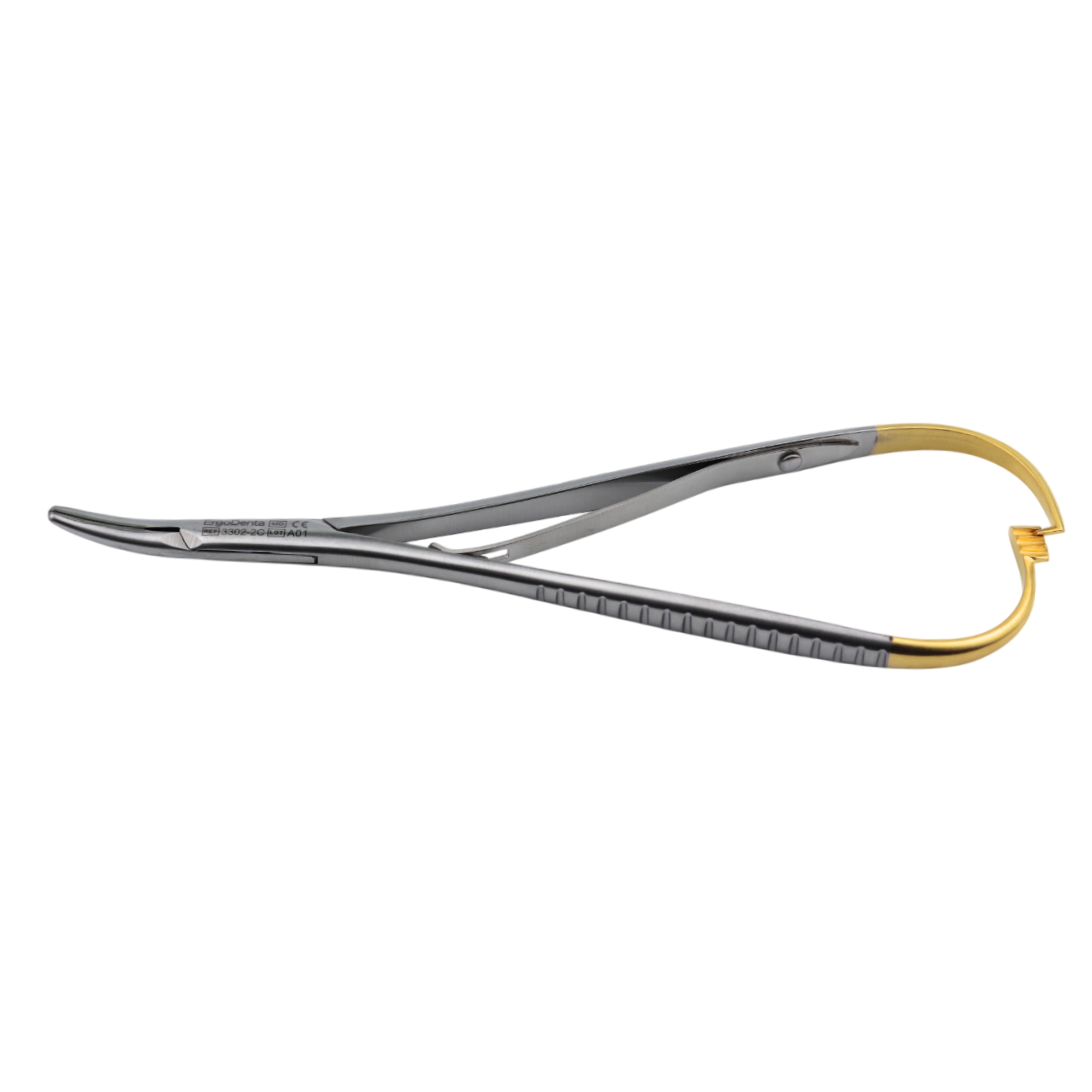 Mathieu Needle Holder, Curved, 17cm, TC - 2