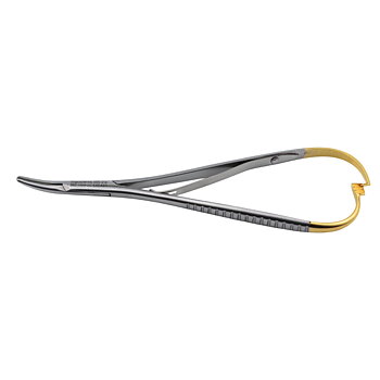 Mathieu Needle Holder, Curved, 17cm, TC