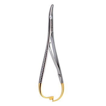 Mathieu Needle Holder, Curved, 14cm, TC