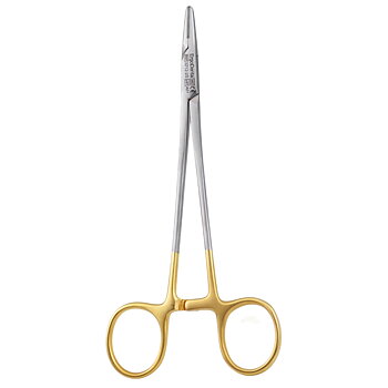 Mayo-Hegar Needle Holder, Straight, 16cm, TC