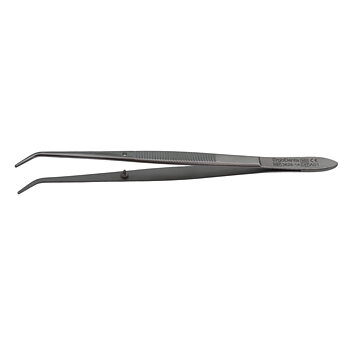 College Tweezer, Short Seratted 13mm, 15cm