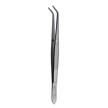 College Tweezer, Short Seratted 13mm, 15cm