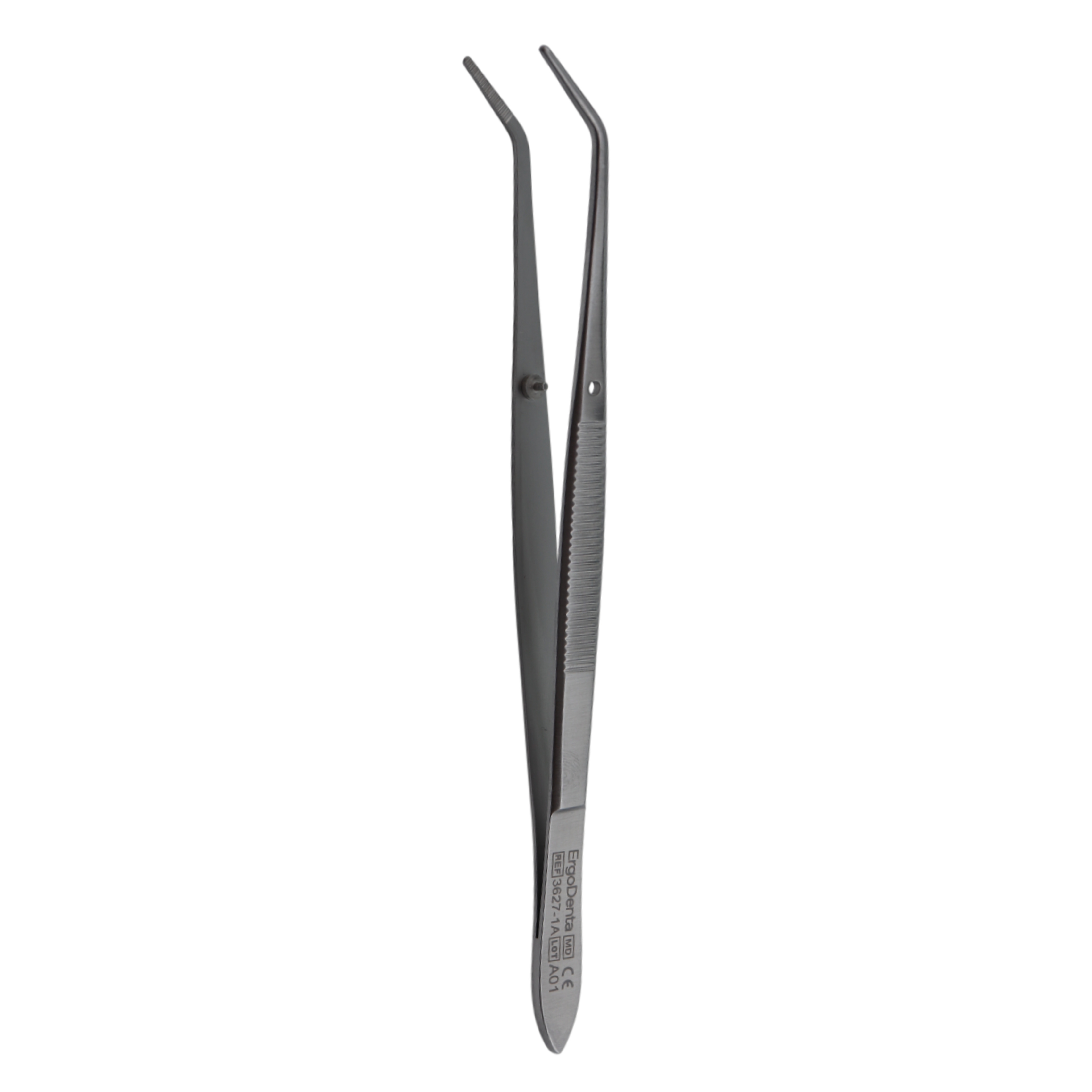 College Tweezer, Long Serrated, 15cm - 3